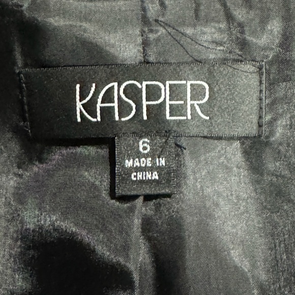 LIKE NEW KASPER ELEGANT WOMENS black Business suite - Picture 7 of 8